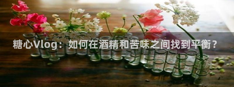 糖心vlog没有线路：糖心Vlog：如何在酒精和苦味之间找到平衡？